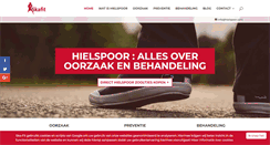 Desktop Screenshot of hielspoor.com